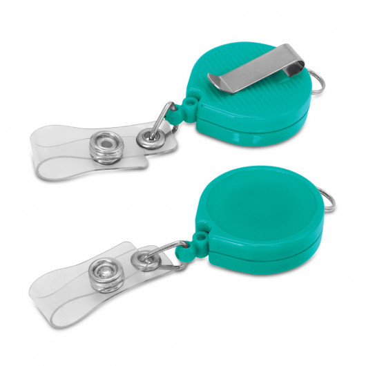 Teal Retractable ID Holders
